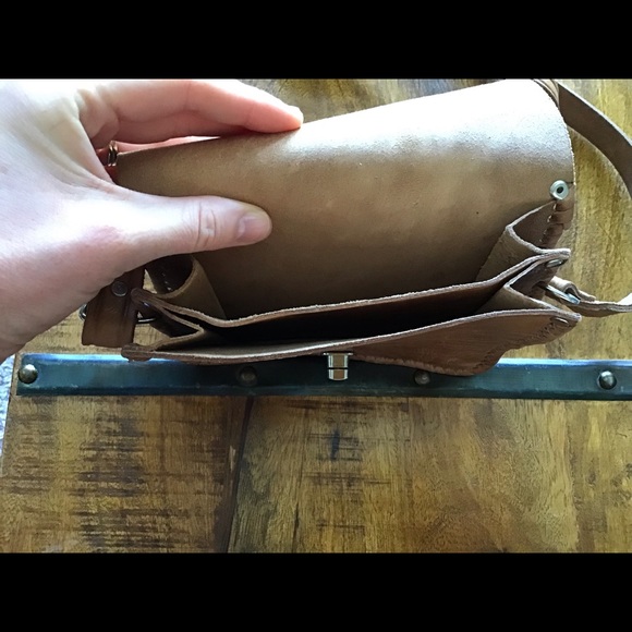 REAL MOROCCAN LEATHER CROSSBODY BAG - Picture 3 of 4